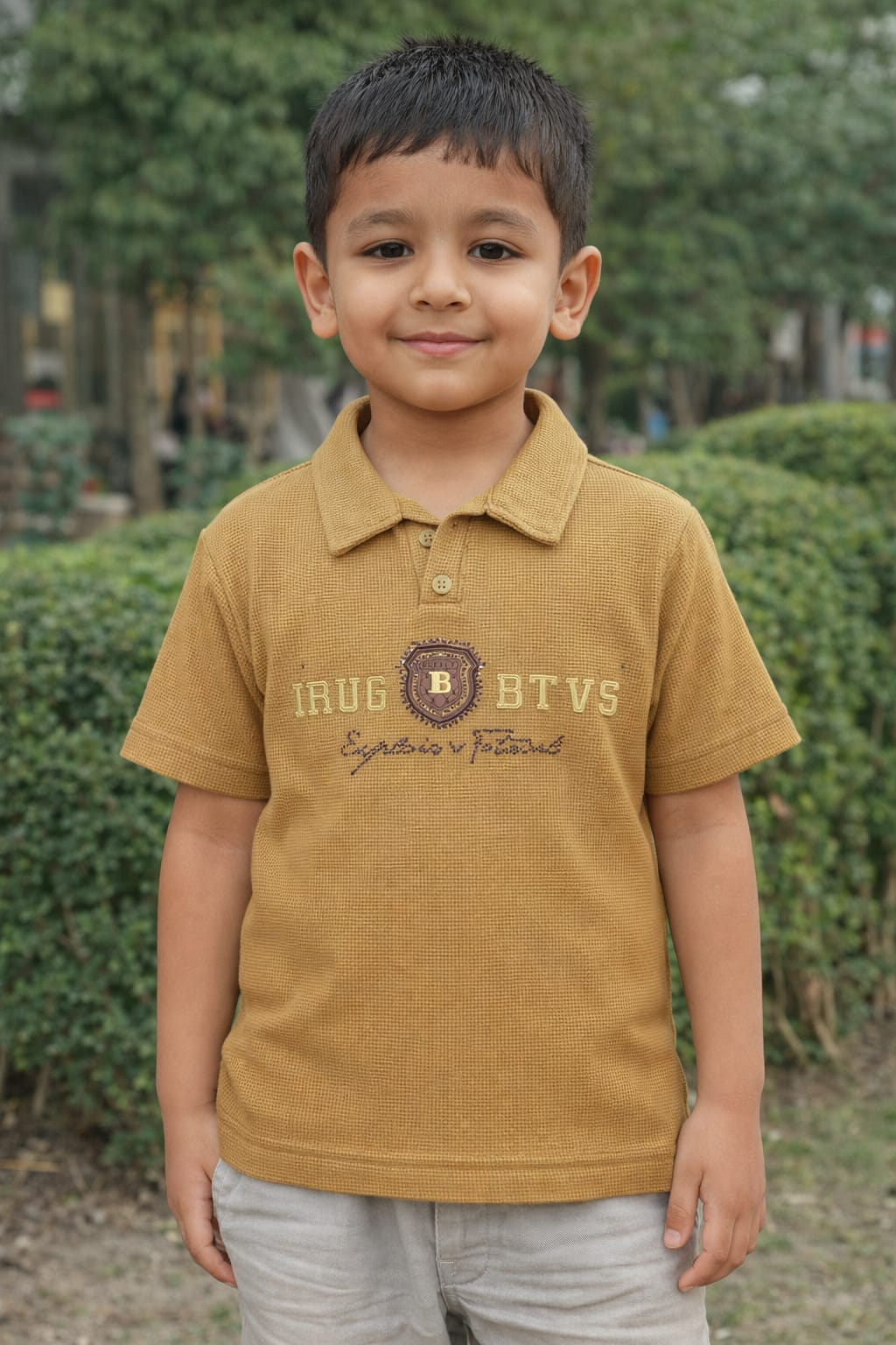 Kid's Smart China Polo T-Shirt