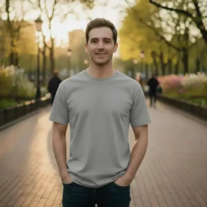 Men's Smart Drop Shoulder Export Quality T-Shirt