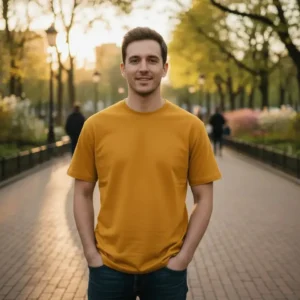 Men's Smart Drop Shoulder Export Quality T-Shirt