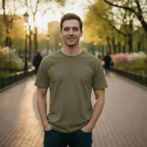 Men's Smart Drop Shoulder Export Quality T-Shirt