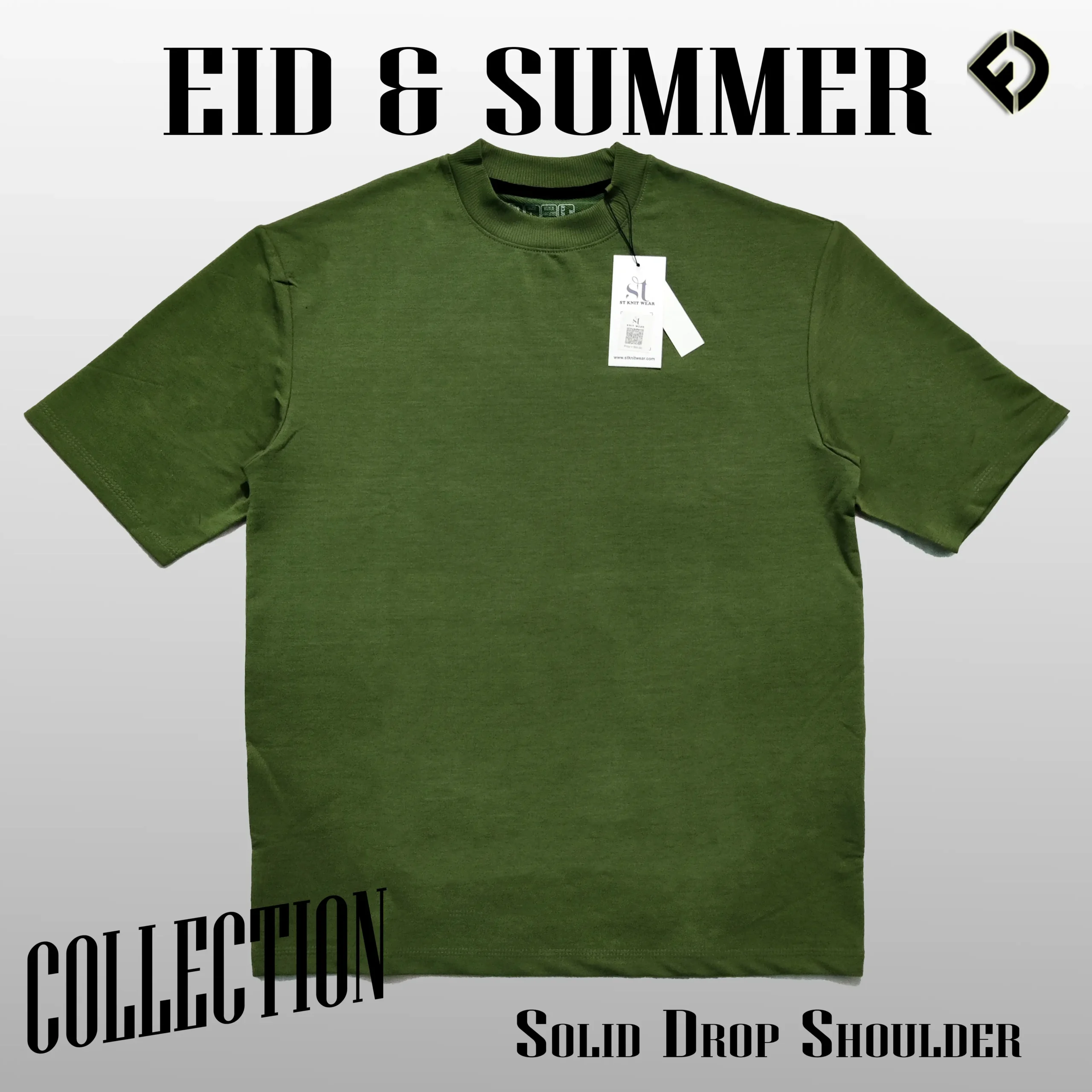 Men's Smart Drop Shoulder Export Quality T-Shirt