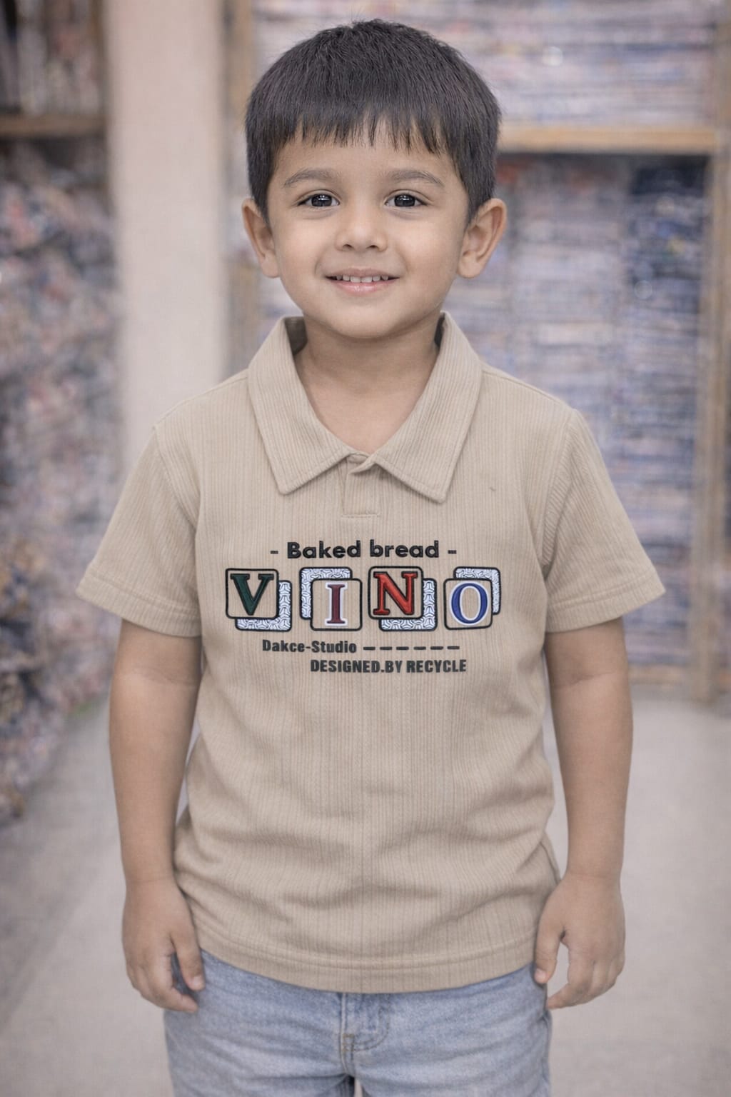 Kid's Smart China Polo T-Shirt