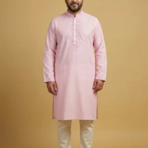 Men’s Soft Silk Slime Fit Panjabi
