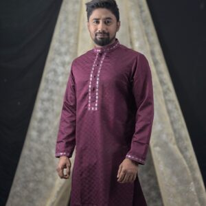 Premium Men's Slime Fit Panjabi
