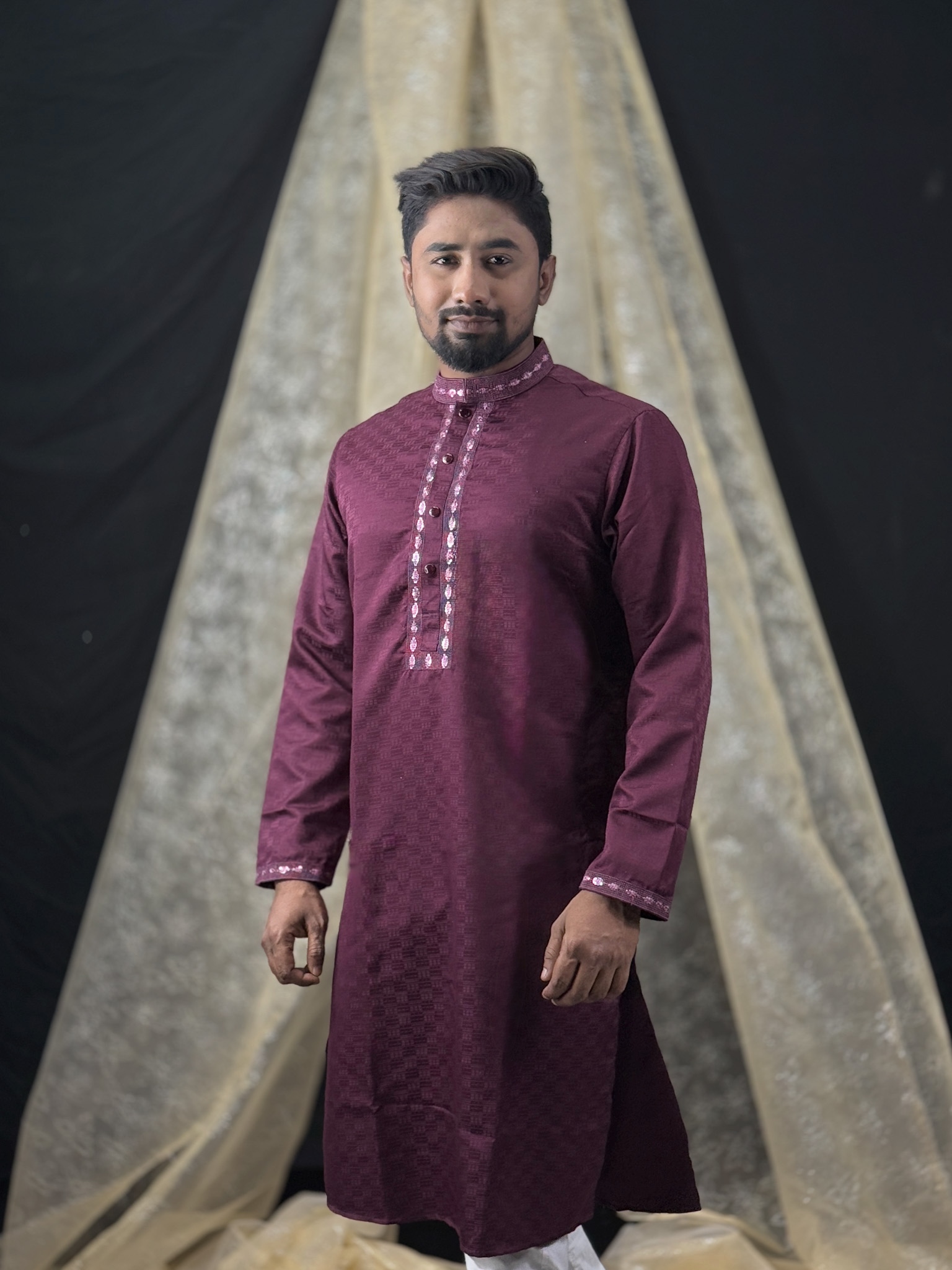 Premium Men's Slime Fit Panjabi