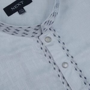 Alternative view of Men’s Slime Fit Pure Cotton Panjabi