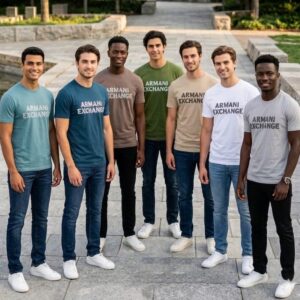 Alternative view of Men's Half Sleeve T-Shirt style ARMANY EXC
