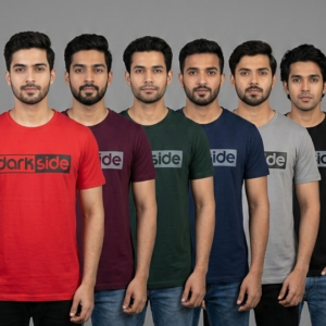 Alternative view of Men's Half Sleeve T-Shirt style DARK SIDE
